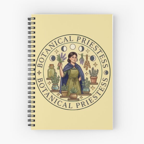 Item preview, Botanical Priestess: Mystical Herbalist designed and sold by Finding Source Designs.