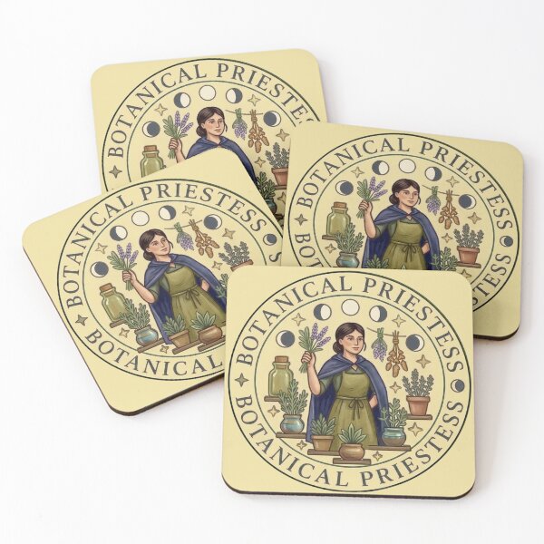 Item preview, Botanical Priestess: Mystical Herbalist designed and sold by Finding Source Designs.