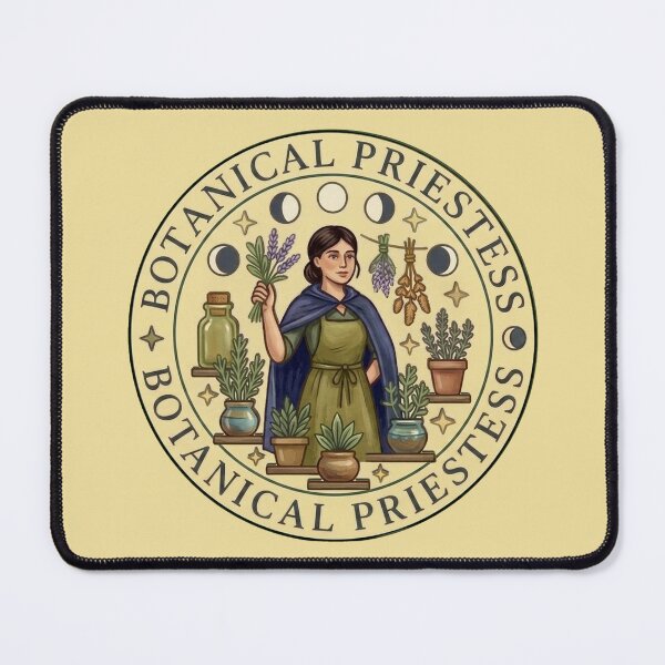 Item preview, Botanical Priestess: Mystical Herbalist designed and sold by Finding Source Designs.