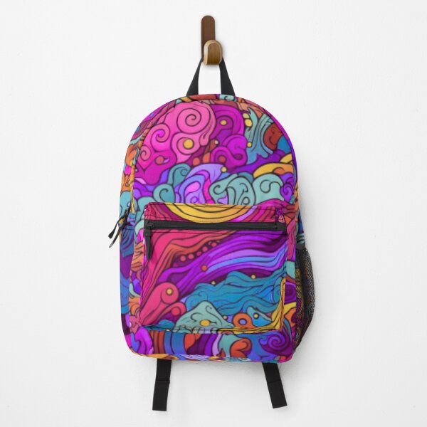 Item preview, Neon Retro Waves designed and sold by ScribbleLoft.