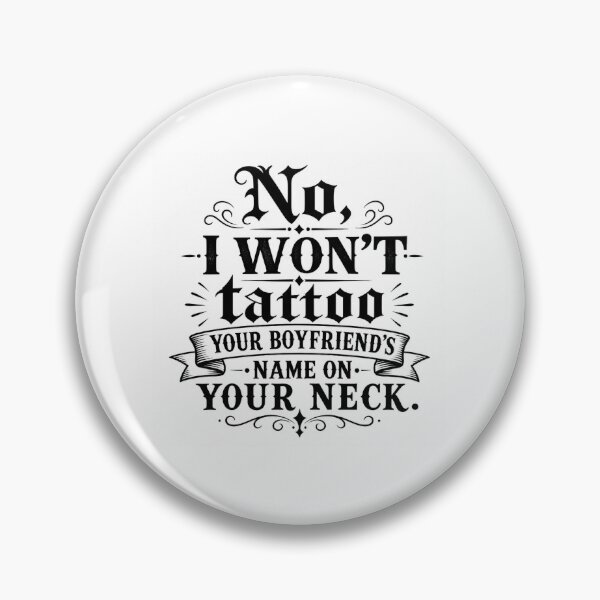 Item preview, Funny Tattoo Artist Quote - Sarcastic Traditional Tattoo Typography designed and sold by LazyGalStudio.