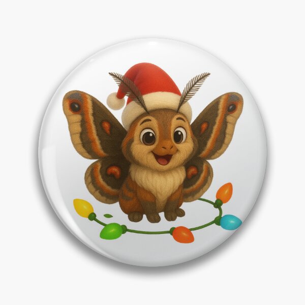 Item preview, Christmas Cecropia Moth designed and sold by Sillytoe.
