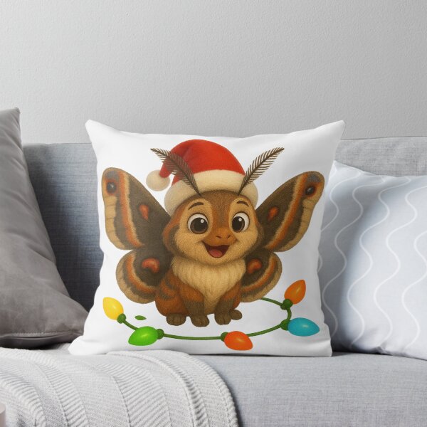 Item preview, Christmas Cecropia Moth designed and sold by Sillytoe.