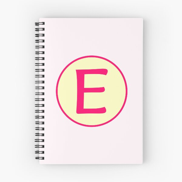 Item preview, Pink Alphabet Letter E Circle designed and sold by Jeallan Designs.
