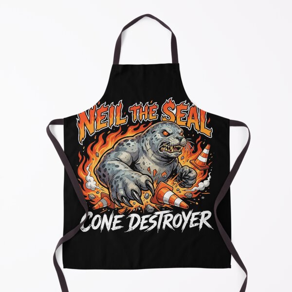 Item preview, Neil the Seal Cone Destroyer - Tasmanian Elephant Seal Meme designed and sold by Uglyandcute.