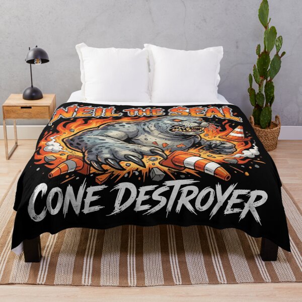 Item preview, Neil the Seal Cone Destroyer - Tasmanian Elephant Seal Meme designed and sold by Uglyandcute.