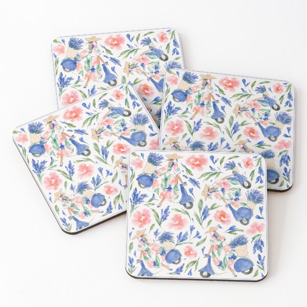 Item preview, Watercolor Lavender Floral Pattern | Soft Purple Botanical Seamless Print | Cottagecore Lavender Flowers designed and sold by Ramona-Gliga.