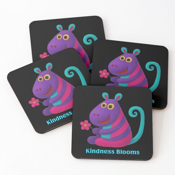 Item preview, Kindness Blooms - Cute Whimsical Creature Holding a Flower designed and sold by PatykArt.