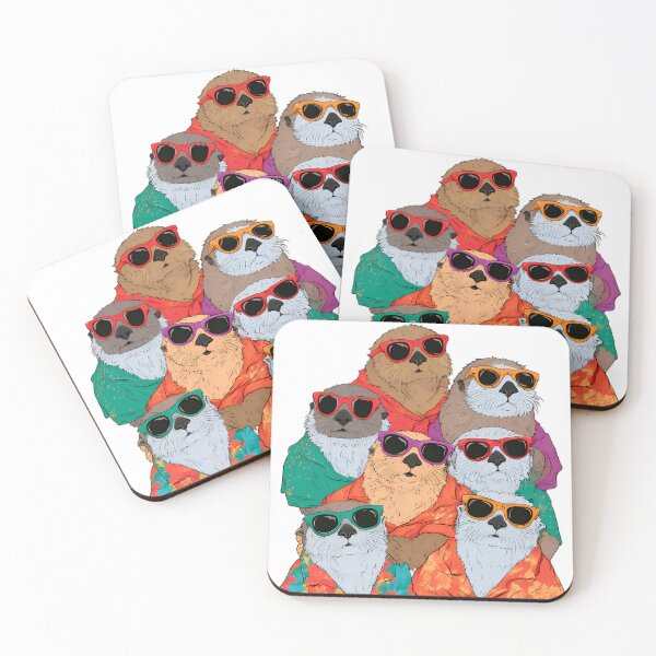 Item preview, Cool Otters in Sunglasses Hip Hop Graphic designed and sold by Structure-Blue.