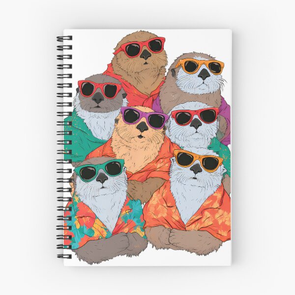 Item preview, Cool Otters in Sunglasses Hip Hop Graphic designed and sold by Structure-Blue.
