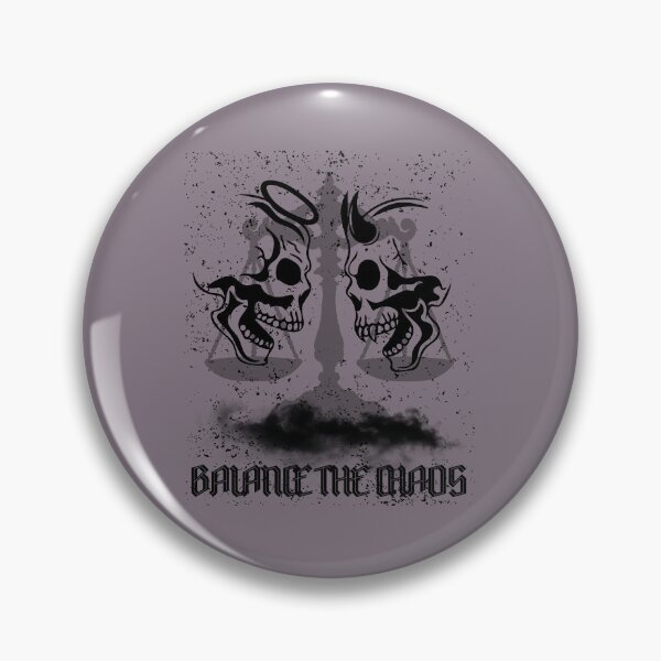 Item preview, Balance The Chaos Skelrton Angel Devil designed and sold by AhmadAnnaPrints.