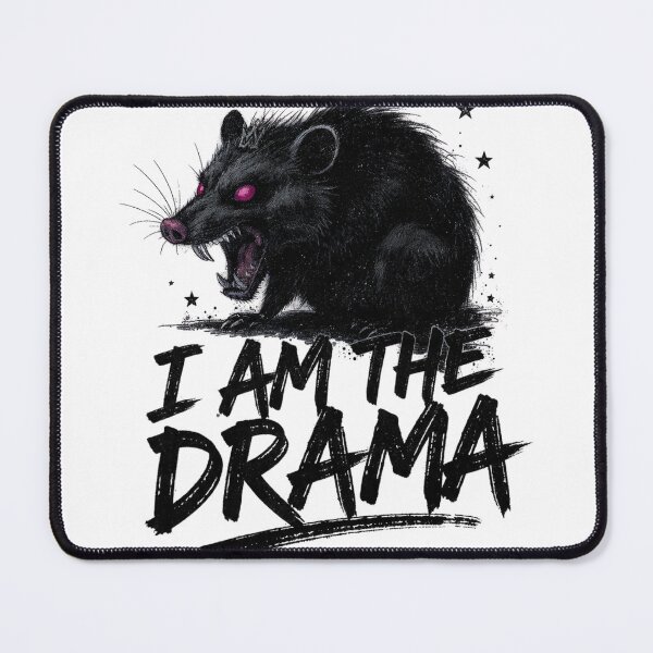 Item preview, I AM THE DRAMA Opossum Shirt, Villain Era, Main Character Gift designed and sold by HealingEraInk.