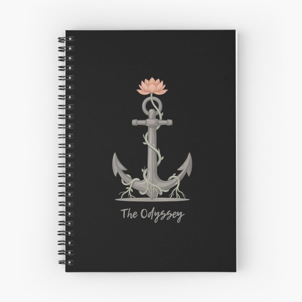 Item preview, The Odyssey Lotus Eaters Anchor Vine Floral Myth Art designed and sold by Enea Kelo.