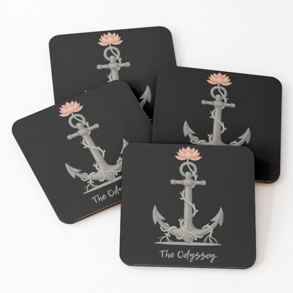 Item preview, The Odyssey Lotus Eaters Anchor Vine Floral Myth Art designed and sold by Enea Kelo.