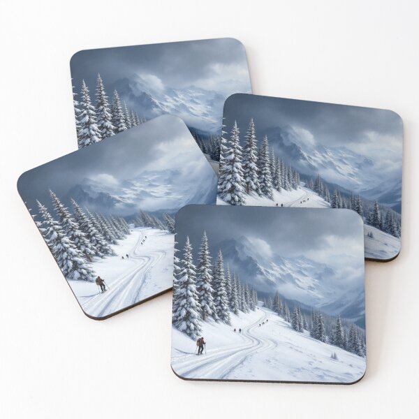 Item preview, Cross-country ski trail (Pyrenees) designed and sold by jefboutique6150.