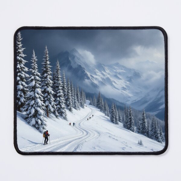 Item preview, Cross-country ski trail (Pyrenees) designed and sold by jefboutique6150.