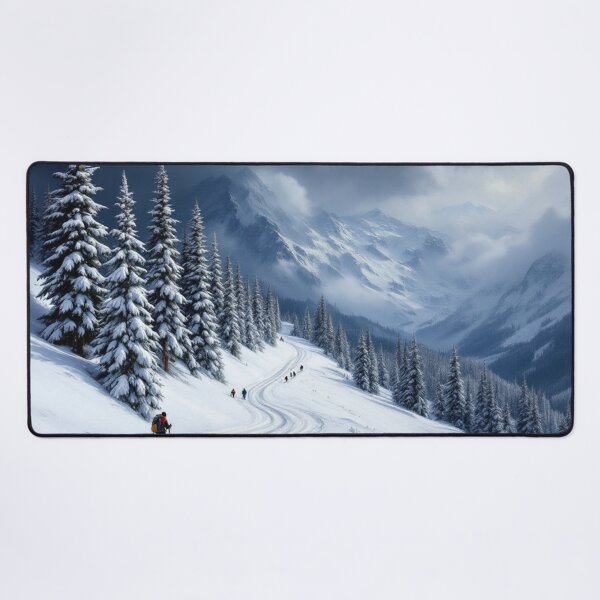 Item preview, Cross-country ski trail (Pyrenees) designed and sold by jefboutique6150.