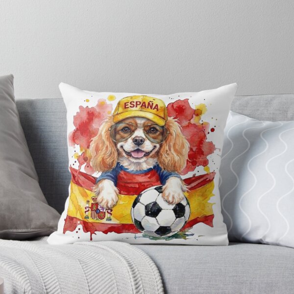 Item preview, Copy of Cavalier King Charles spaniel Blenheim World Cup Spain Suppawter designed and sold by The Suppawters.
