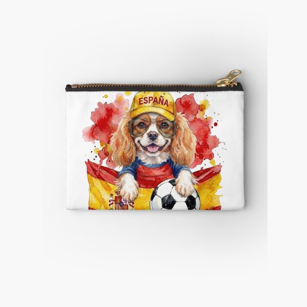 Item preview, Copy of Cavalier King Charles spaniel Blenheim World Cup Spain Suppawter designed and sold by The Suppawters.