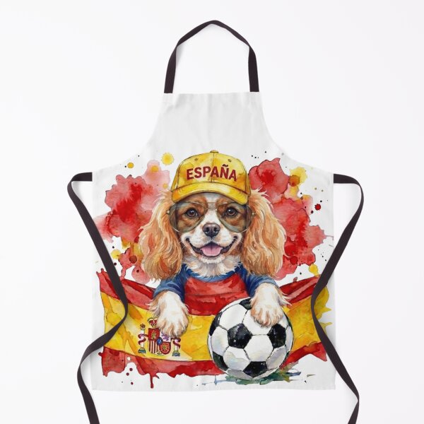 Item preview, Copy of Cavalier King Charles spaniel Blenheim World Cup Spain Suppawter designed and sold by The Suppawters.