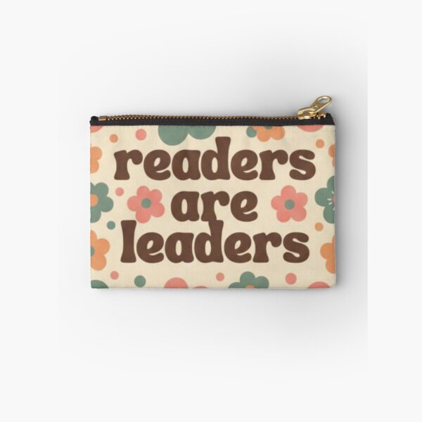 Item preview, readers are leaders laptop sticker designed and sold by theintentionalteacher.