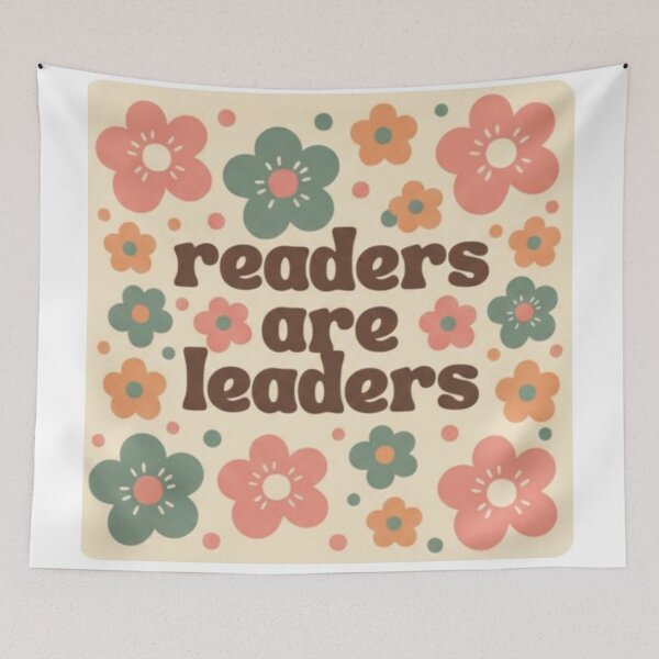Item preview, readers are leaders laptop sticker designed and sold by theintentionalteacher.
