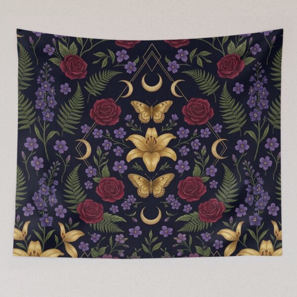 Item preview, Celestial Botanical Harmony designed and sold by NocturnBotany.
