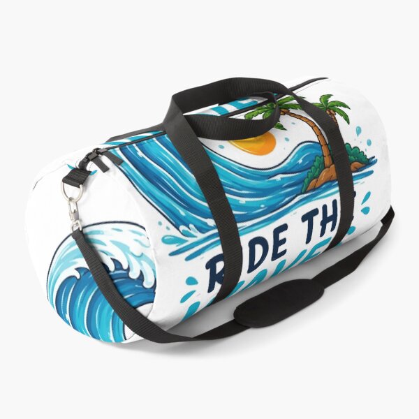 Item preview, Ride the Waves Ocean | Surf Beach Design | Summer Coastal Adventure Art designed and sold by RidaSalArt.
