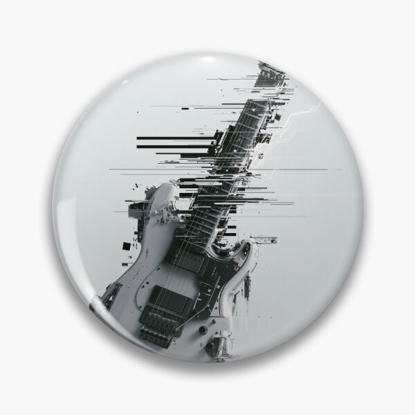 Item preview, Disintegrated Guitar, Generative Ai designed and sold by CedNrb.