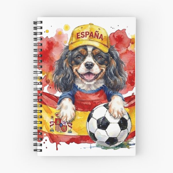 Item preview, Copy of Copy of Cavalier King Charles spaniel Blenheim World Cup Spain Suppawter designed and sold by The Suppawters.