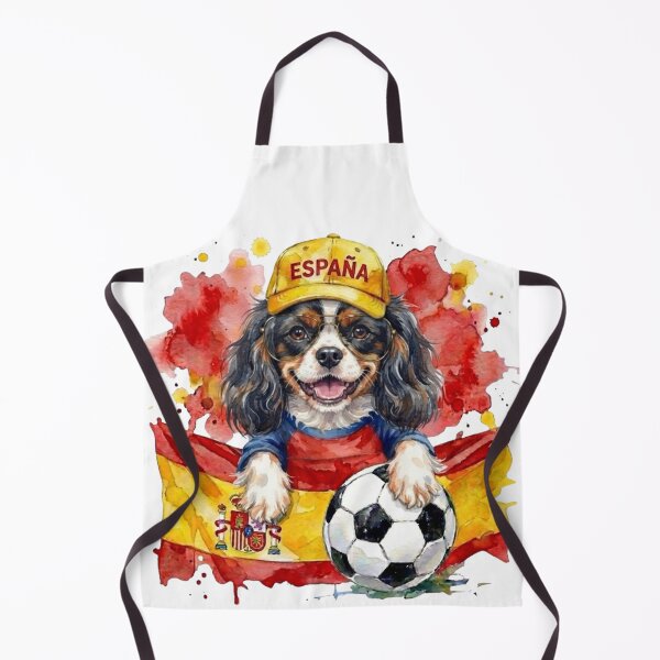 Item preview, Copy of Copy of Cavalier King Charles spaniel Blenheim World Cup Spain Suppawter designed and sold by The Suppawters.