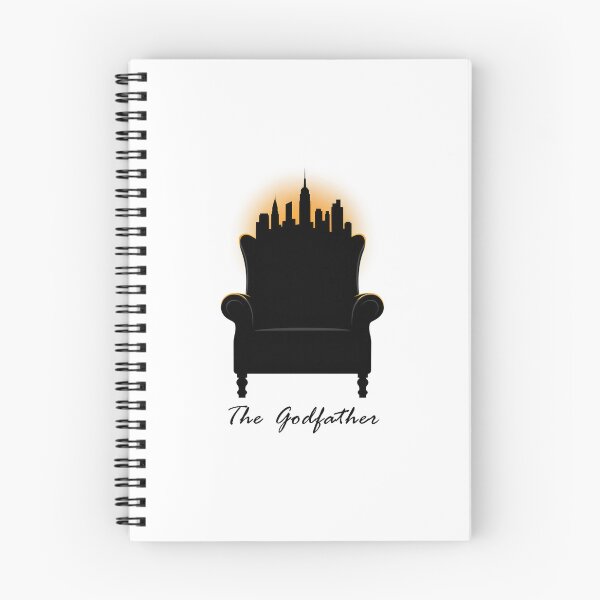 Item preview, The Godfather Armchair New York City Skyline Silhouette Art designed and sold by Enea Kelo.