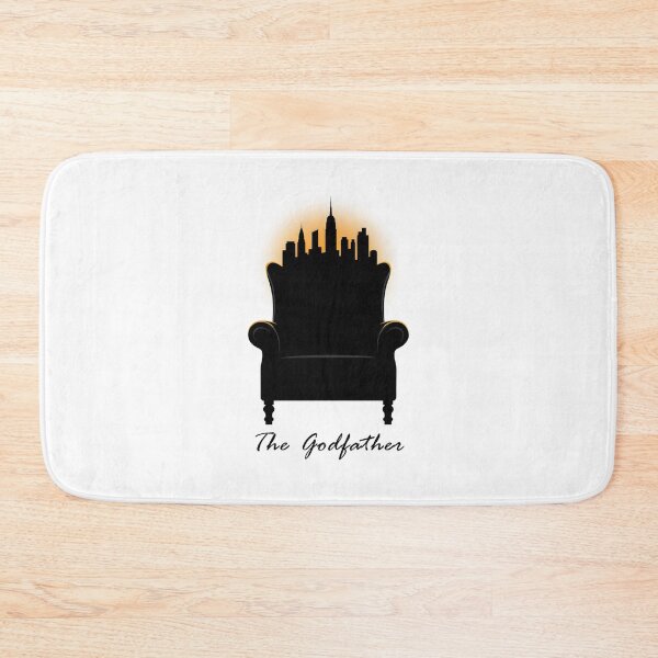 Item preview, The Godfather Armchair New York City Skyline Silhouette Art designed and sold by Enea Kelo.