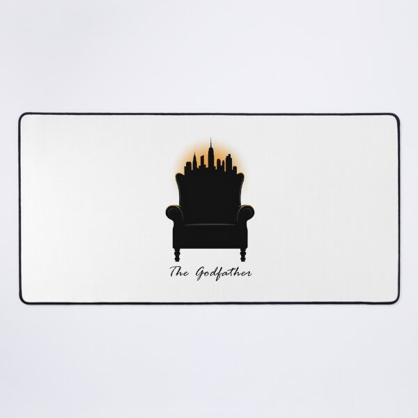 Item preview, The Godfather Armchair New York City Skyline Silhouette Art designed and sold by Enea Kelo.