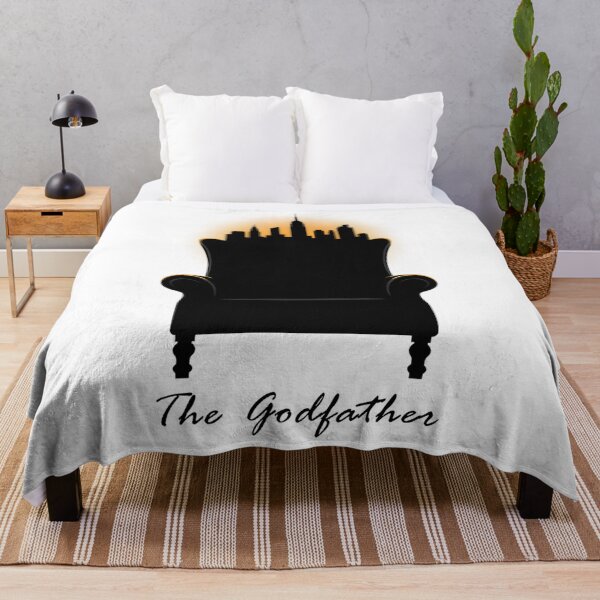Item preview, The Godfather Armchair New York City Skyline Silhouette Art designed and sold by Enea Kelo.