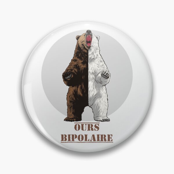 Item preview, BIPOLAR BEAR! - Offbeat psychological humor designed and sold by francoisville.