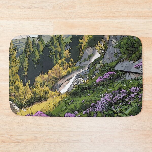 Item preview, Mountain Wild Flowers designed and sold by tomorrowsart.