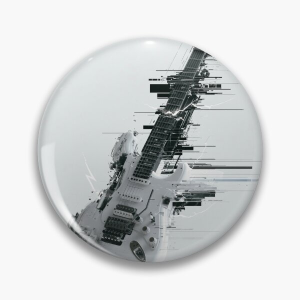 Item preview, Disintegrating Guitar, Generative Ai designed and sold by CedNrb.