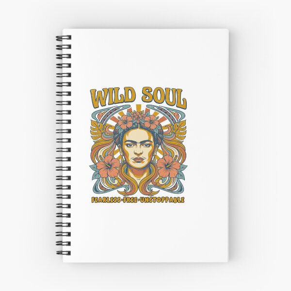Item preview, Wild Soul Frida Kahlo Art Nouveau Floral designed and sold by TeeARTHY.