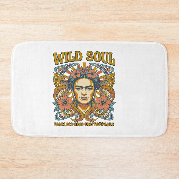 Item preview, Wild Soul Frida Kahlo Art Nouveau Floral designed and sold by TeeARTHY.