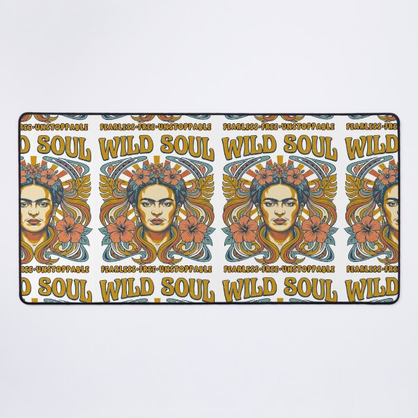 Item preview, Wild Soul Frida Kahlo Art Nouveau Floral designed and sold by TeeARTHY.