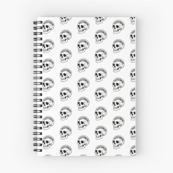 Item preview, Overthinking skull designed and sold by anuggra.