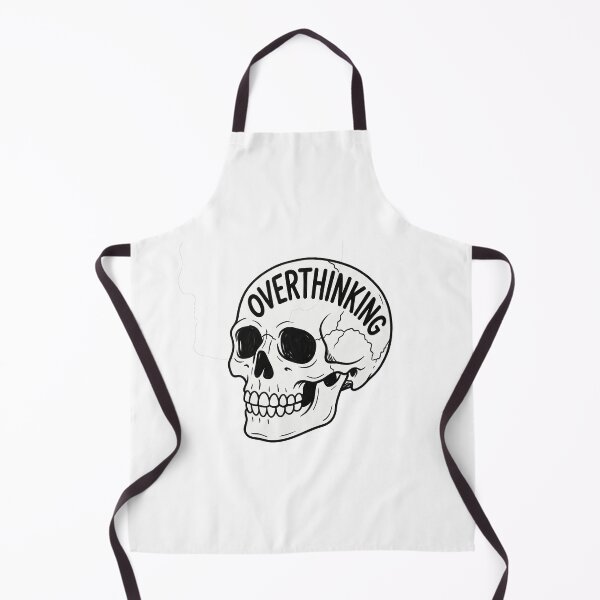 Item preview, Overthinking skull designed and sold by anuggra.