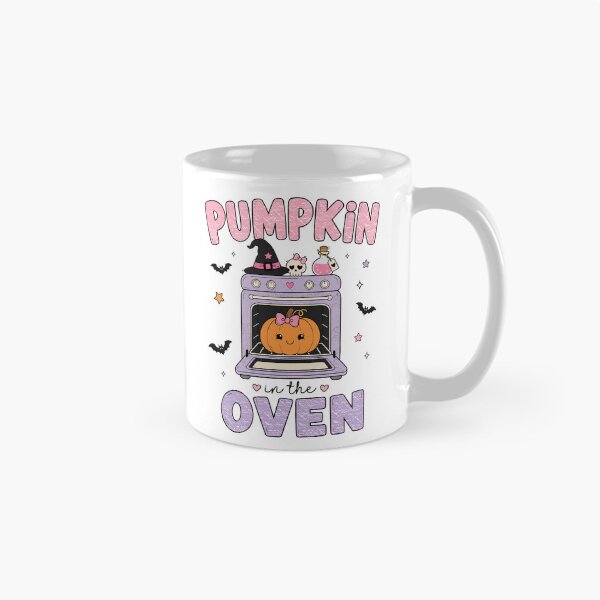 Item preview, Pumpkin In Oven Cute Fall Halloween Pregnancy Reveal designed and sold by FreshVibe Prints.