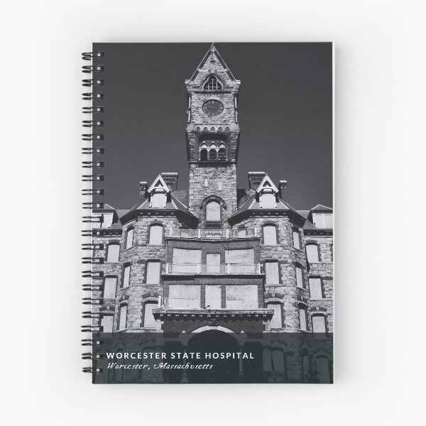 Item preview, Worcester State Hospital Classic Poster Style designed and sold by GhostlyWorld.