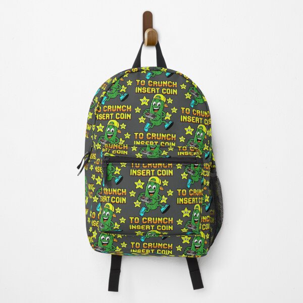Item preview, Insert Coin To Crunch Retro Gaming Pickle designed and sold by DigitalGlade.