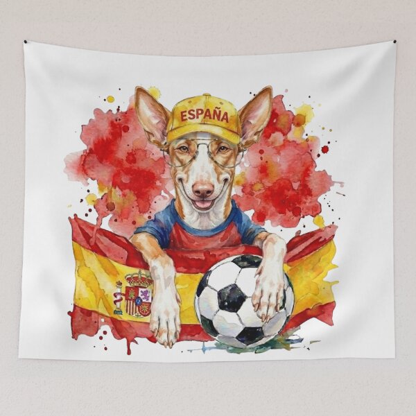 Item preview, Ibezan Hound World Cup Spain Suppawter designed and sold by The Suppawters.
