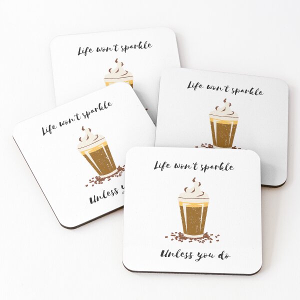 Item preview, Motivational Coffee Quote designed and sold by Bright Stone .