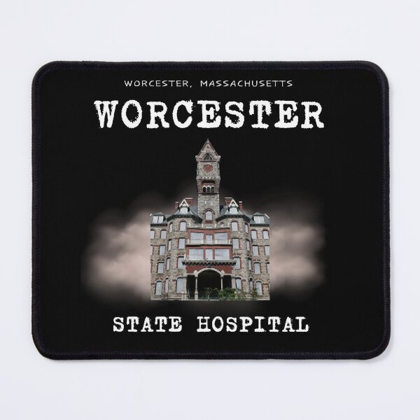 Item preview, Worcester State Hospital (Worcester, Massachusetts) Hero Graphic designed and sold by GhostlyWorld.