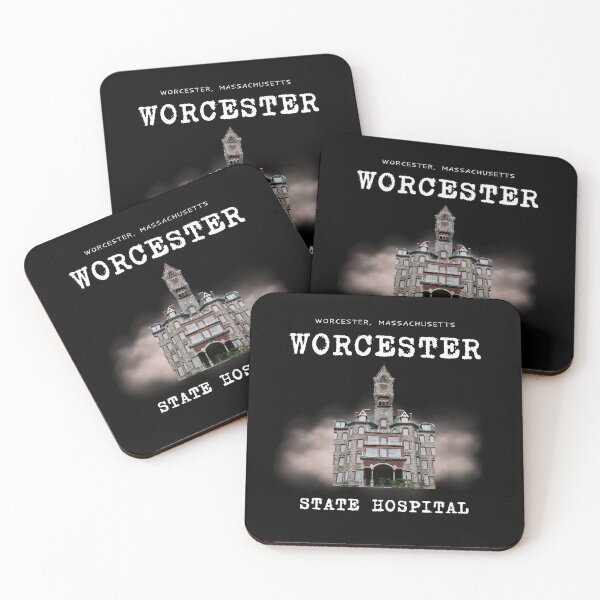 Item preview, Worcester State Hospital (Worcester, Massachusetts) Hero Graphic designed and sold by GhostlyWorld.